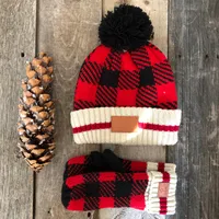 PLAID CABIN KIDS TOQUE