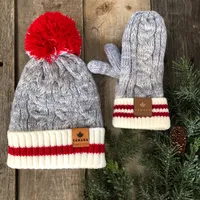 CABIN KNIT KIDS MITTS