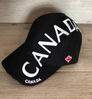 VERTICAL EMBROIDERED CANADA HAT