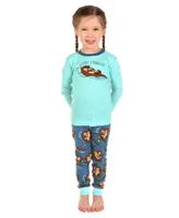 LAZY ONE OTTERLY EXHAUSTED PAJAMA SET