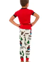 LAZY ONE SAWING LOGS KIDS PJ SET