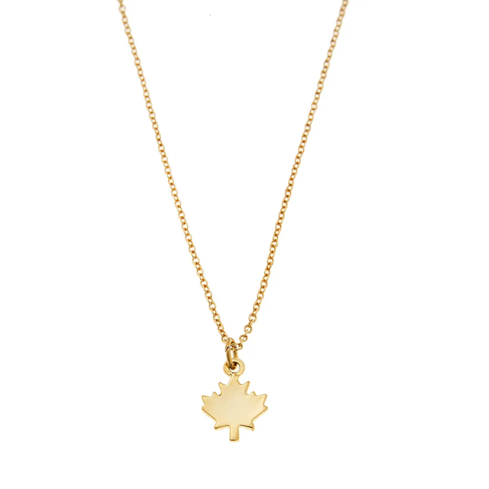 MAPLE LEAF NECKLACE