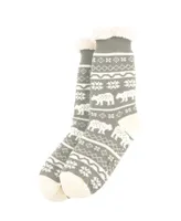 LAZY ONE NORDIC BEAR SOCKS