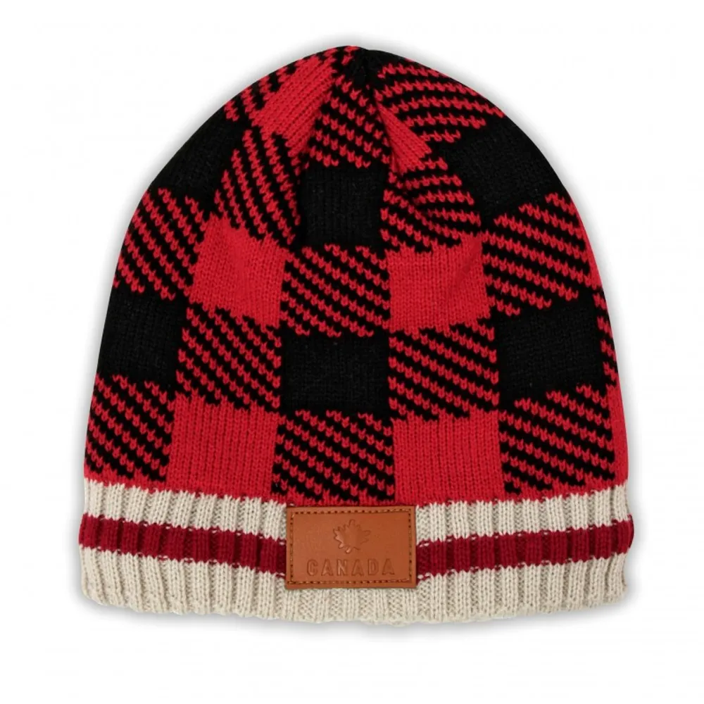 PLAID CABIN TOQUE