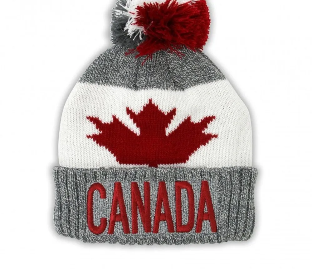 CABIN KNIT KIDS POM POM TOQUE