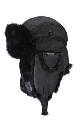 FUR TRIM AVIATOR HAT