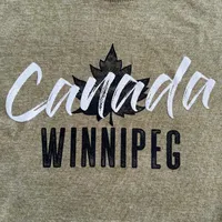 VINTAGE CANADA MAPLE LEAF WINNIPEG T-SHIRT