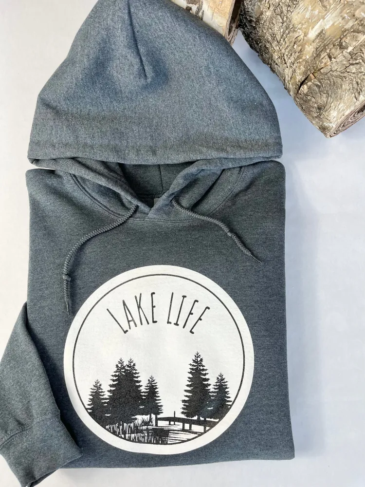 LAKE LIFE CIRCLE HOODIE