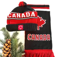 CANADA MAPLE LEAF PATCH TOQUE