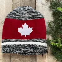 MAPLE LEAF KNIT TOQUE