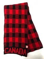 PLAID CANADA SCARF