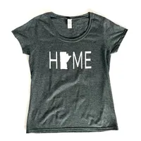 WOMENS HOME MANITOBA T-SHIRT