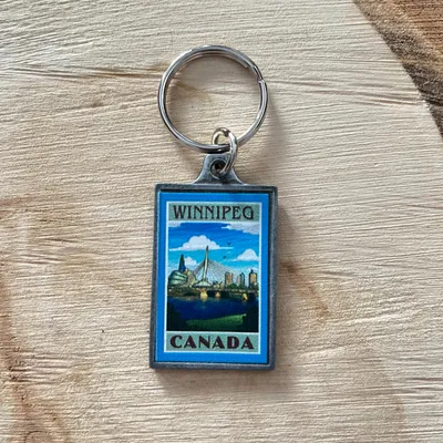 WINNIPEG SKYLINE KEYCHAIN