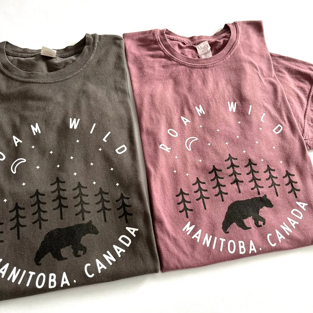 ROAM WILD MANITOBA T-SHIRT