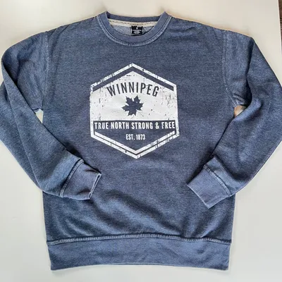 WINNIPEG 1873 HEXAGON CREWNECK