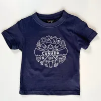 CANADA COLLAGE TODDLER T-SHIRT