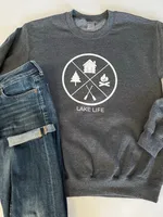 LAKE LIFE CIRCLE CREWNECK