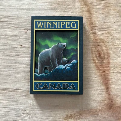 WINNIPEG POLAR BEAR MAGNET