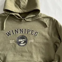 WINNIPEG MOOSE PATCH HOODIE