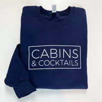 CABINS & COCKTAILS CREWNECK