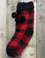 PLAID SOCKS