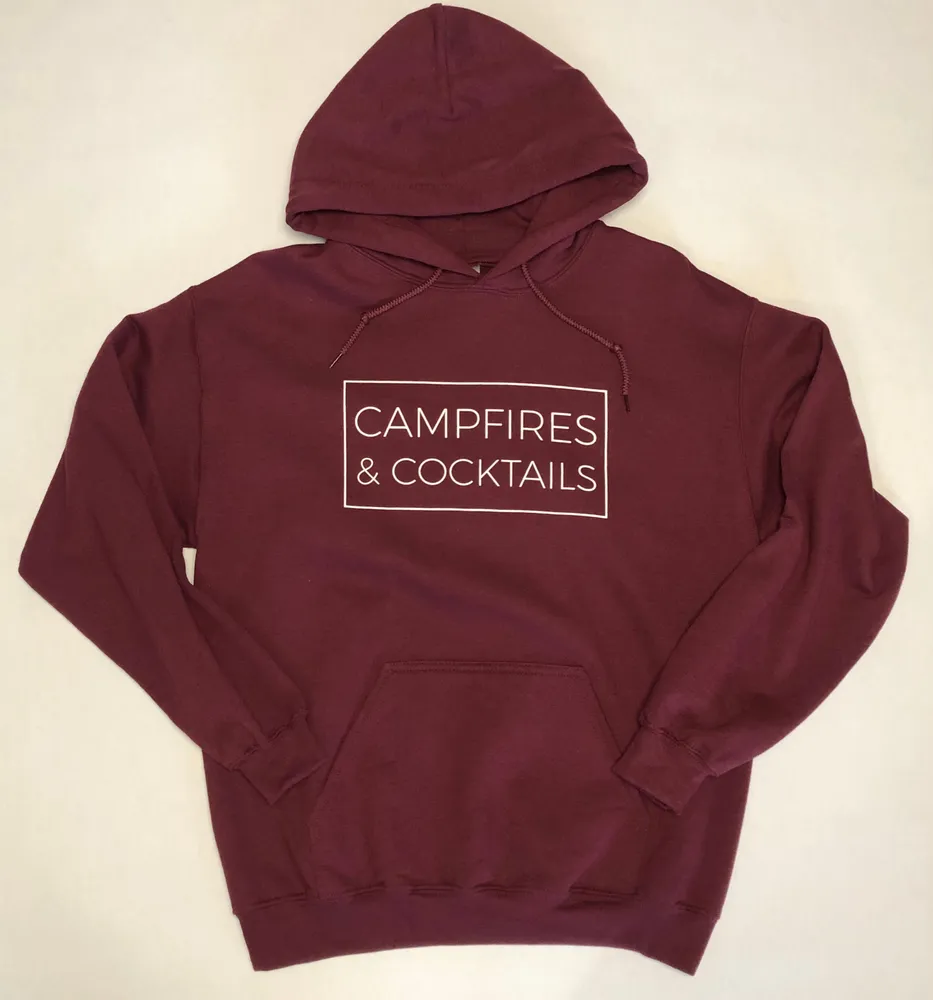 CAMPFIRES & COCKTAILS HOODIE