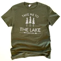 TAKE ME TO THE LAKE T-SHIRT