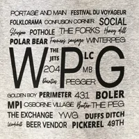 WINNIPEG WORDS T-SHIRT