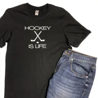 HOCKEY IS LIFE T-SHIRT