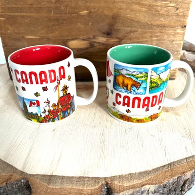 CANADA EXPRESSO MUG SET