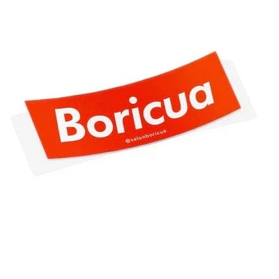 Boricua Box Logo (Sticker)