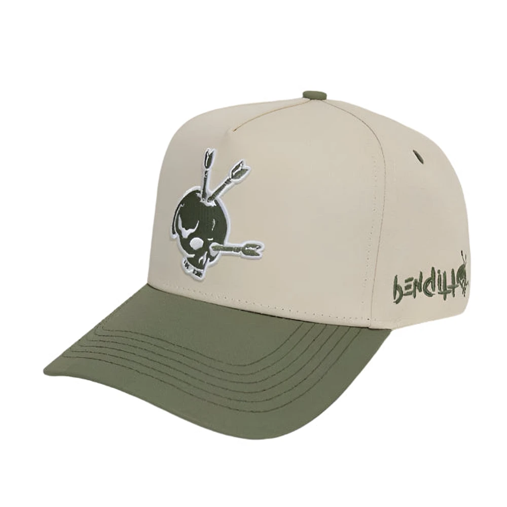 Benditto Hat (Ivory / Green)