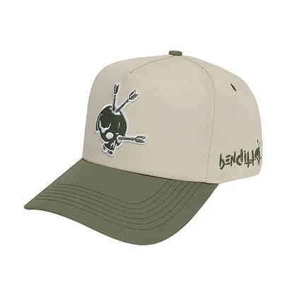Benditto Hat (Ivory / Green)