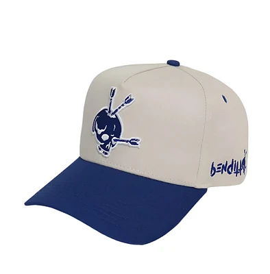 Benditto Hat (Ivory / Navy)