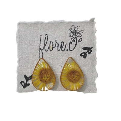 Natural Flower Studs