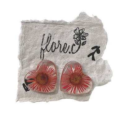 Natural Flower Studs
