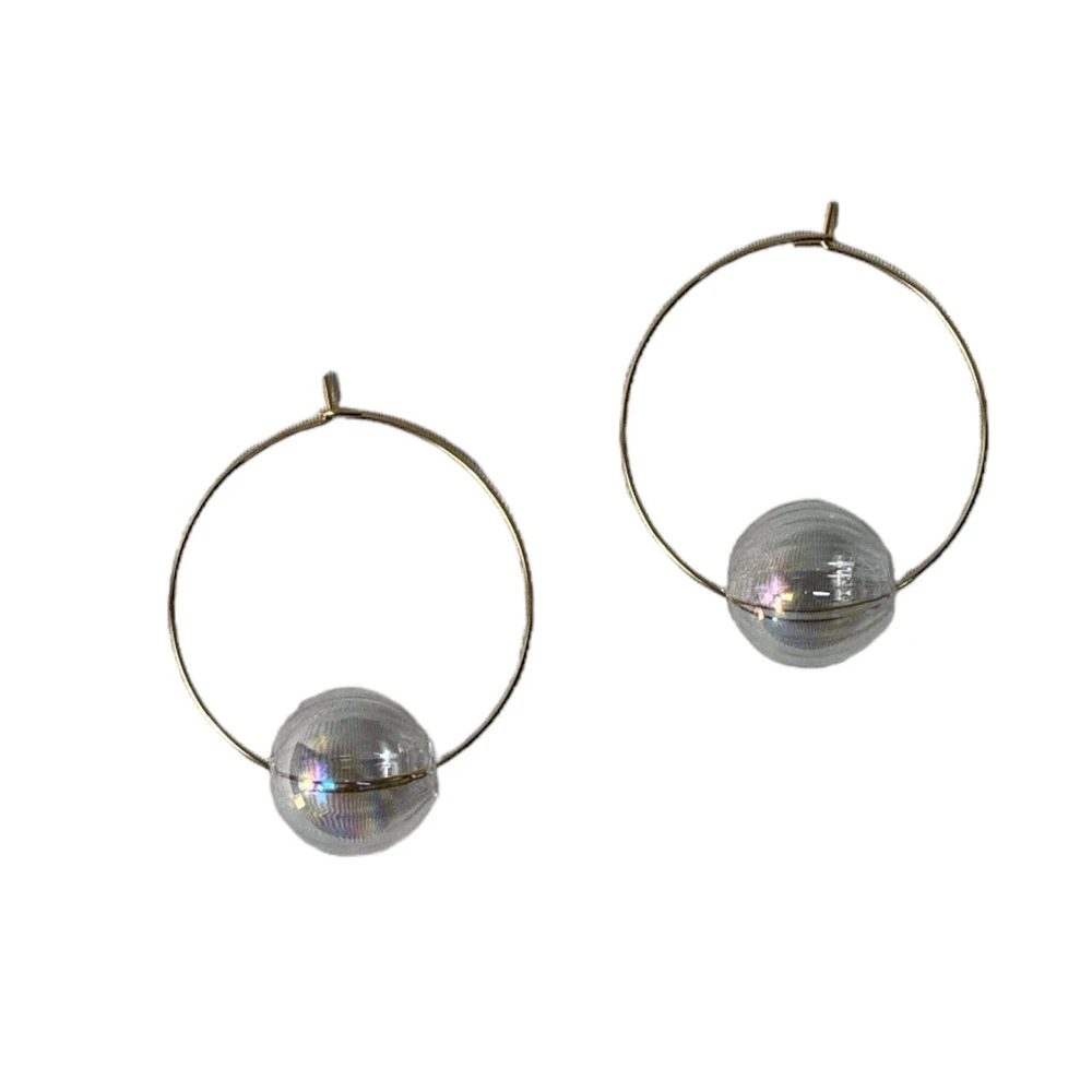 Glass Atlas Hoops (Earrings)