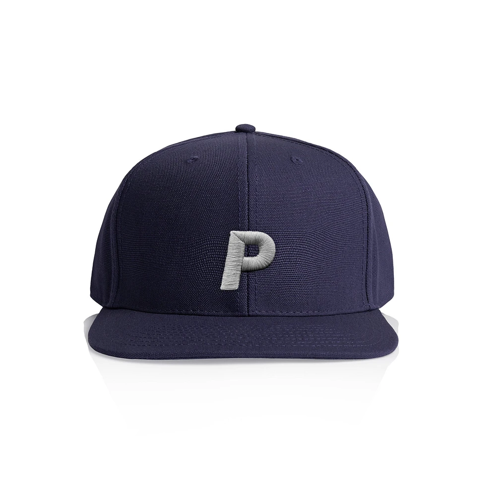 OG "P" Snapback Navy "P" gris