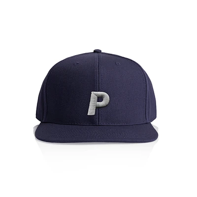 OG "P" Snapback Blue on Navy