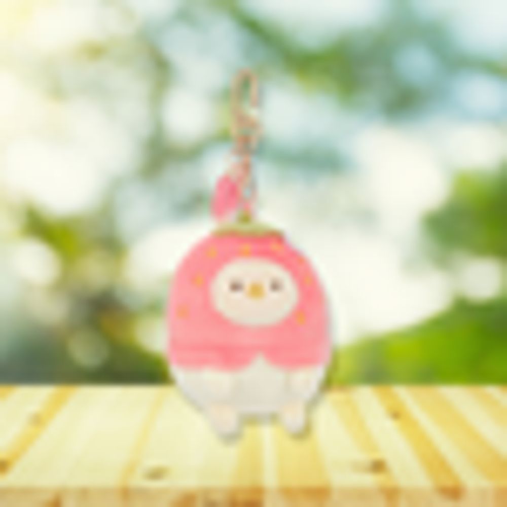 MINISO Yummy Yummy Series Plush Bag Charm (Strawberry Pear