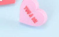 MINISO Thumbtack Set Love Heart Shape Pin Set