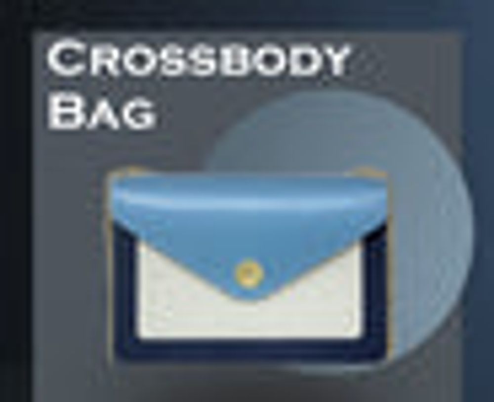 MINISO Crossbody Bag New(Blue