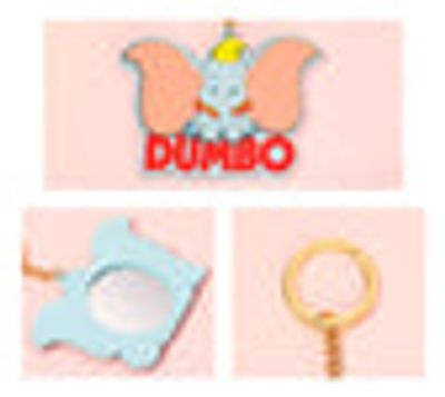 MINISO Disney Animals Collection Mirror Key Chain(Dumbo