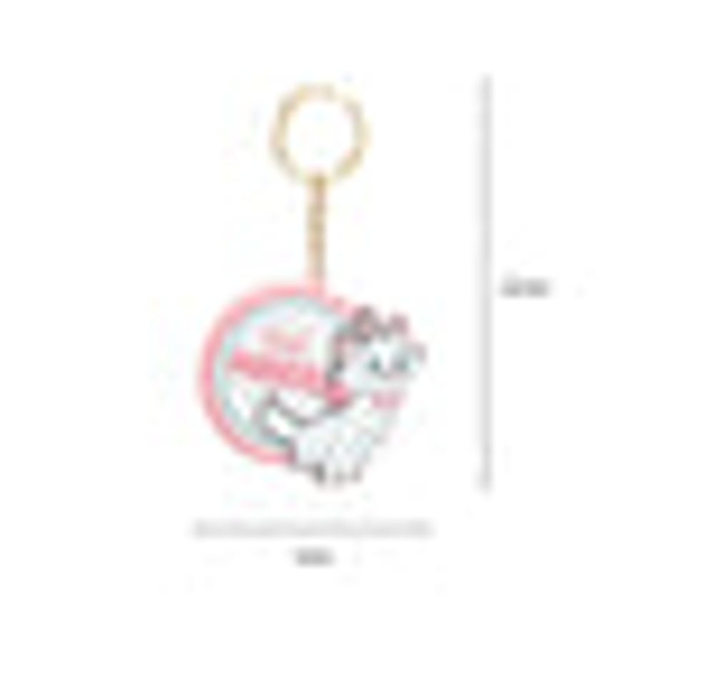 MINISO Disney Animals Collection Mirror Key Chain (Marie