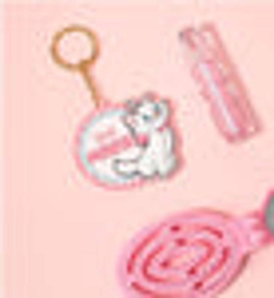 MINISO Disney Animals Collection Mirror Key Chain (Marie