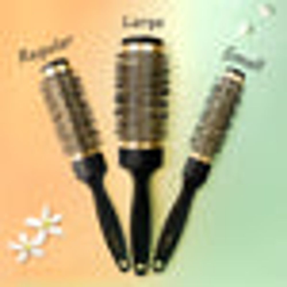 MINISO Thermal Conductive Aluminium Curl Brush(Regular