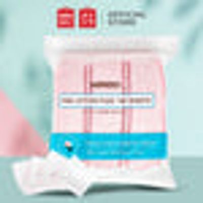 MINISO Pink Cotton Pads 180 Sheets