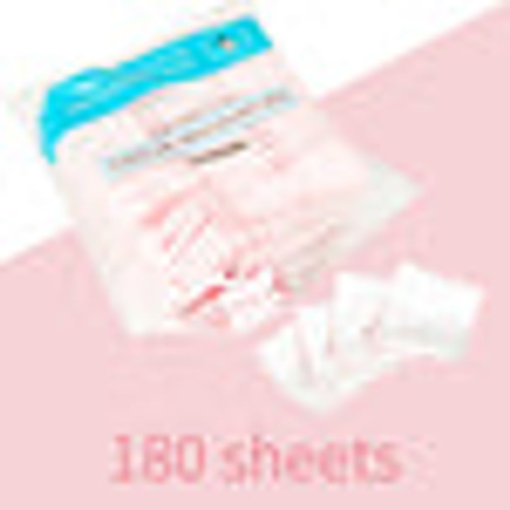 MINISO Pink Cotton Pads 180 Sheets