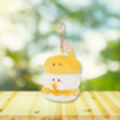 MINISO Yummy Yummy Series Plush Bag Charm (Cheese Pineapple Burger