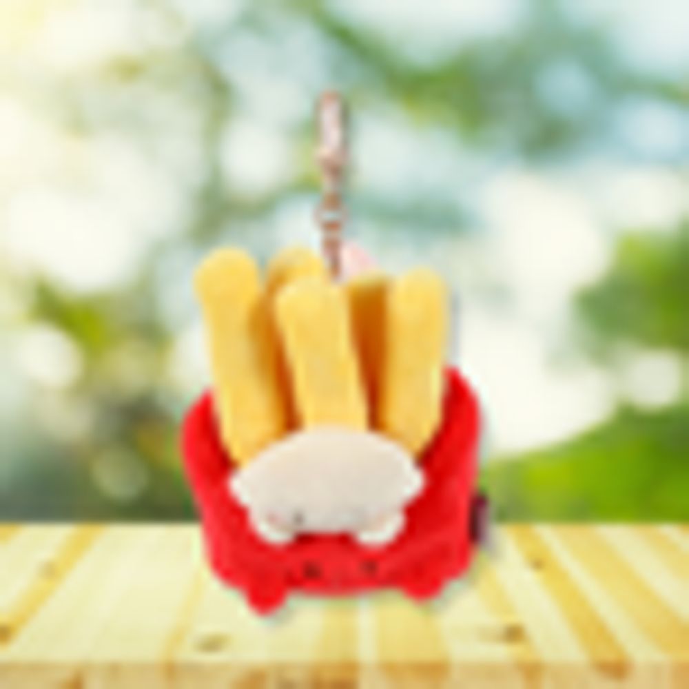 MINISO Yummy Yummy Series Plush Bag Charm (Delicious French Fries